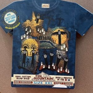 The Mountain Dark Blue Adventure Graphic Tee